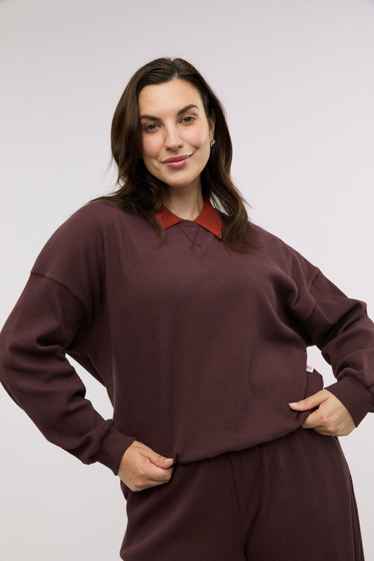 Maglione Traveller Luxe a Costine